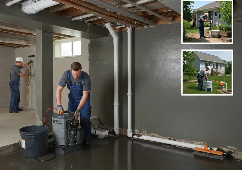 Basement Waterproofing and Flood Prevention process in Saint Clair, MI